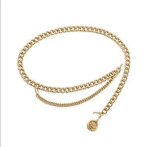 Cabi Charm Belt gold chain size S
